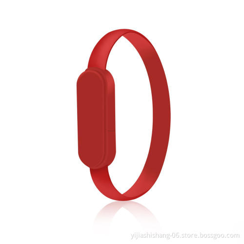 Yijiashishang Innovative Bracelet 2 in 1 Data Cable with Charging Function